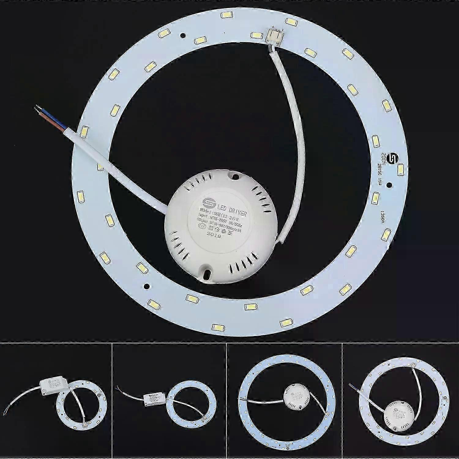 15-w-led-panel-deckenleuchte In Runder Form (5730), Geeignet Für Wohnzimmer, Flur, Büro, Geschäft, Hotel, Taschenlampe – Jxlgv