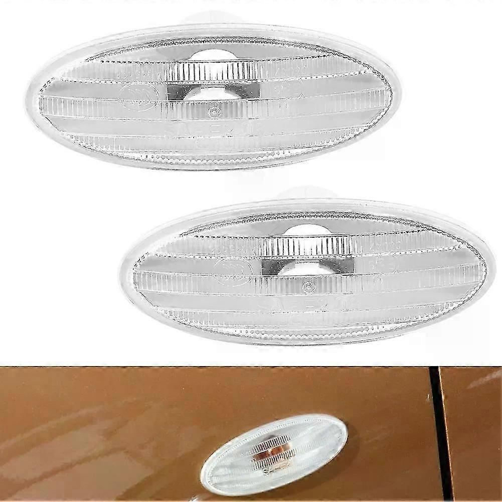 2x Blinkerabdeckungen Für Nissan Cube, Juke, Note (teilenummer 26160-89900, 261608990a, Seitenblinker, Kotflügelmarkierungsleuchte Jxlgv)