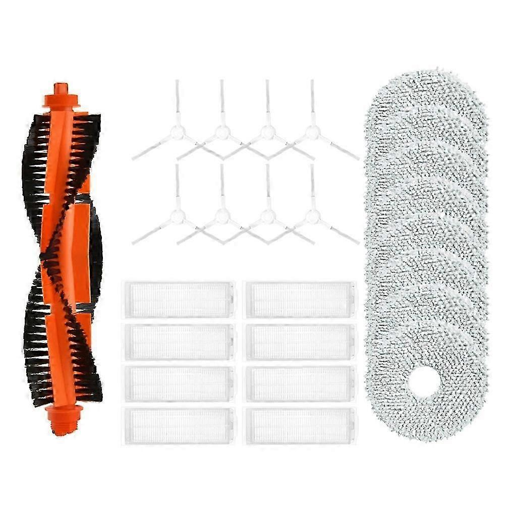 Für Xiaomi Saugroboter X20 / Xiaomi Mijia Selbstreinigungsroboter 2 / C101 Haupt- Und Seitenbürste, Hepa-filter, Wischtücher – Ersatzteile – Jxlgv