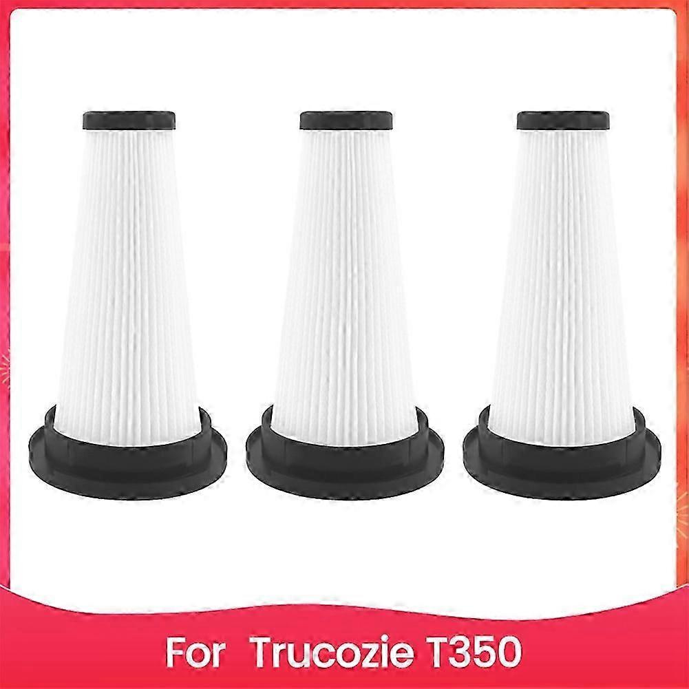 Hepa-filter-ersatz Für Trucozie Akku-staubsauger T350, 3er-pack Waschbare Und Wiederverwendbare Ersatzfilter – Jxlgv