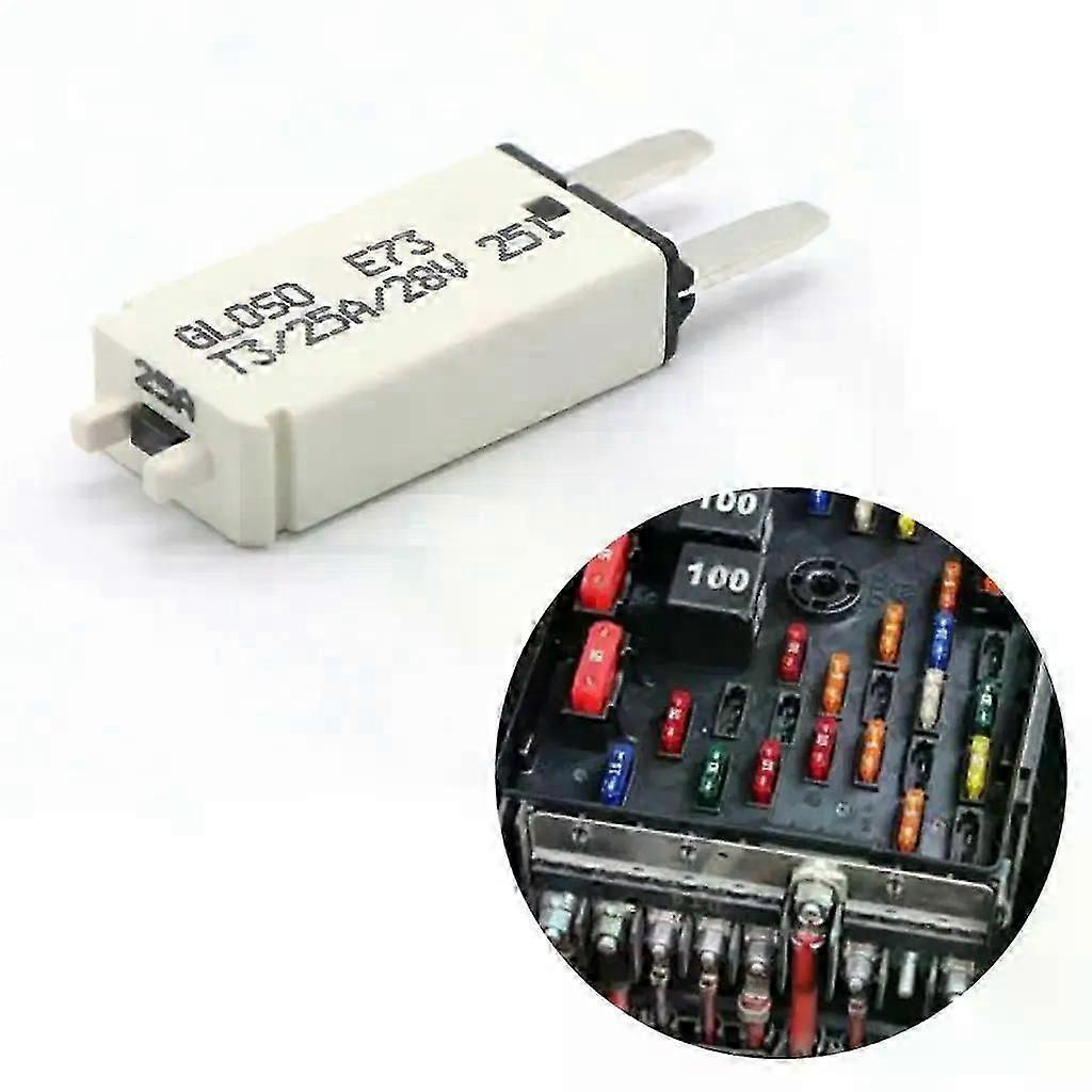 12v-24v Kfz-leistungsschalter, Kleine, Rückstellbare Flachsicherung 25a-jxlgv
