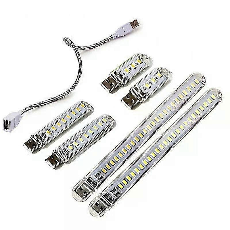 Mini-usb-buchlampe, Tragbare Usb-led-lampe, 5 V Dc, Ultrahelle Leselampe, Geeignet Für Powerbank, Camping, Pc, Laptop, Usb-nachtlicht - Jxlgv