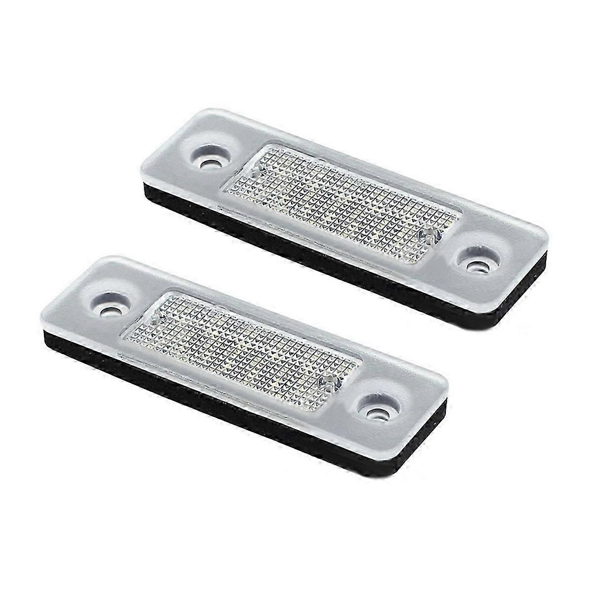 2 Stück Led-kennzeichenbeleuchtung, Fehlerfrei, Für Volvo C30 (2008–2013), Weiße Led-autolampe 3121-jxlgv