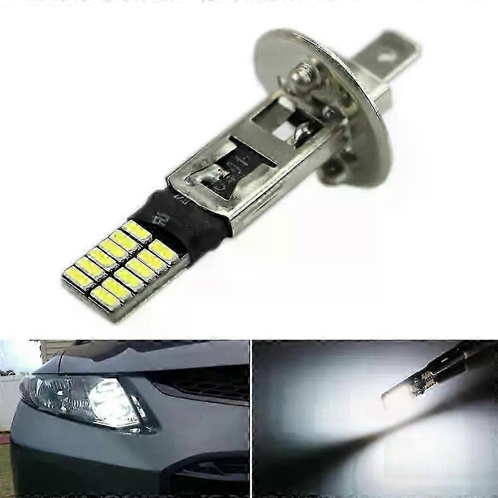 1 Stück Neue Scheinwerferlampe 6500k Hid Weiß 24-smd H1 Led Ersatzbirne Passend Für Nebelscheinwerfer Fahrlicht-jxlgv