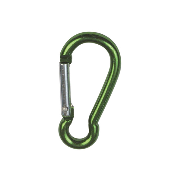 Feuerwehrkarabiner Aus Eloxiertem Aluminium, 70 Mm, 10622