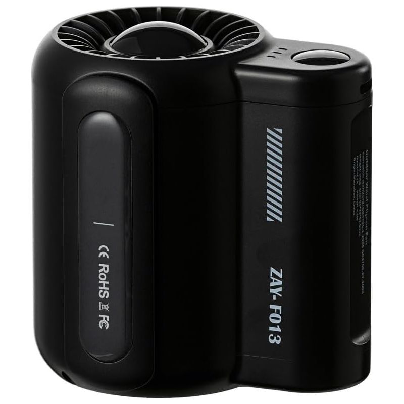 Ventilateur Portable A Pince A La Taille,ventilateur A Pince Cool Sous La Chemise,3 Vitesses,puissant,4500 Mah,rechargeable Par Usb,refroidissement 24 H Et Prévention Des Coups De Chaleur