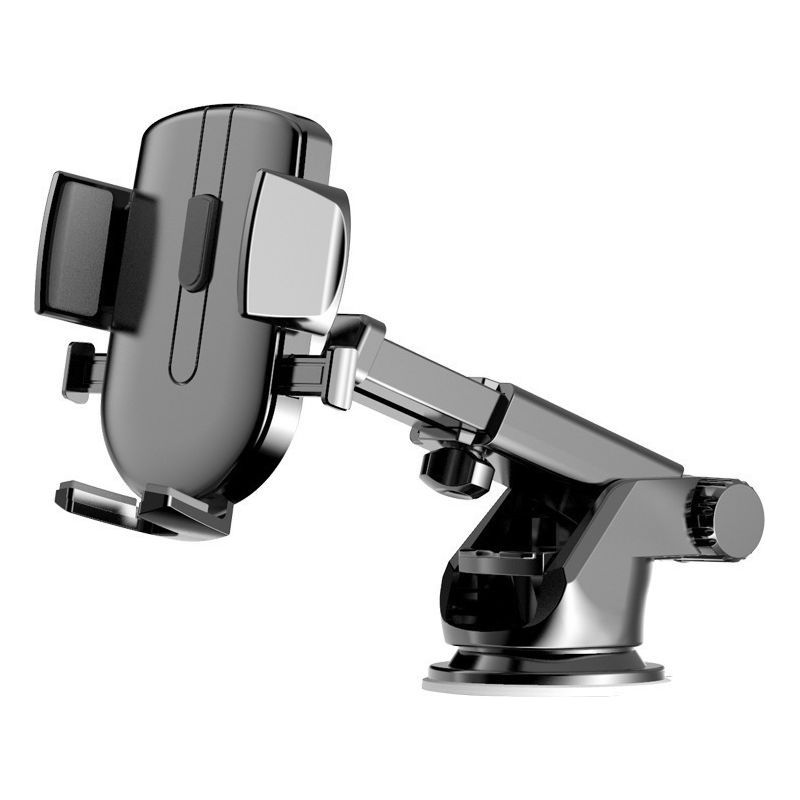 Support Téléphone Voiture À Ventouse Ultra Puissante, Rotation 360° Et Fixation Monopouce Pour Smartphones 47 Pouces