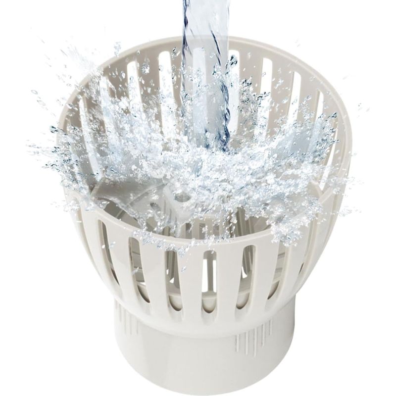 Écoulement De Bassin - Nettoyage Et Attrape La Saleté Filtre Pour Bassin À Poissons, Collecteur De Déchets Pour Jardin, Arrière-cour, Parc, Villa, Étang Et Piscine