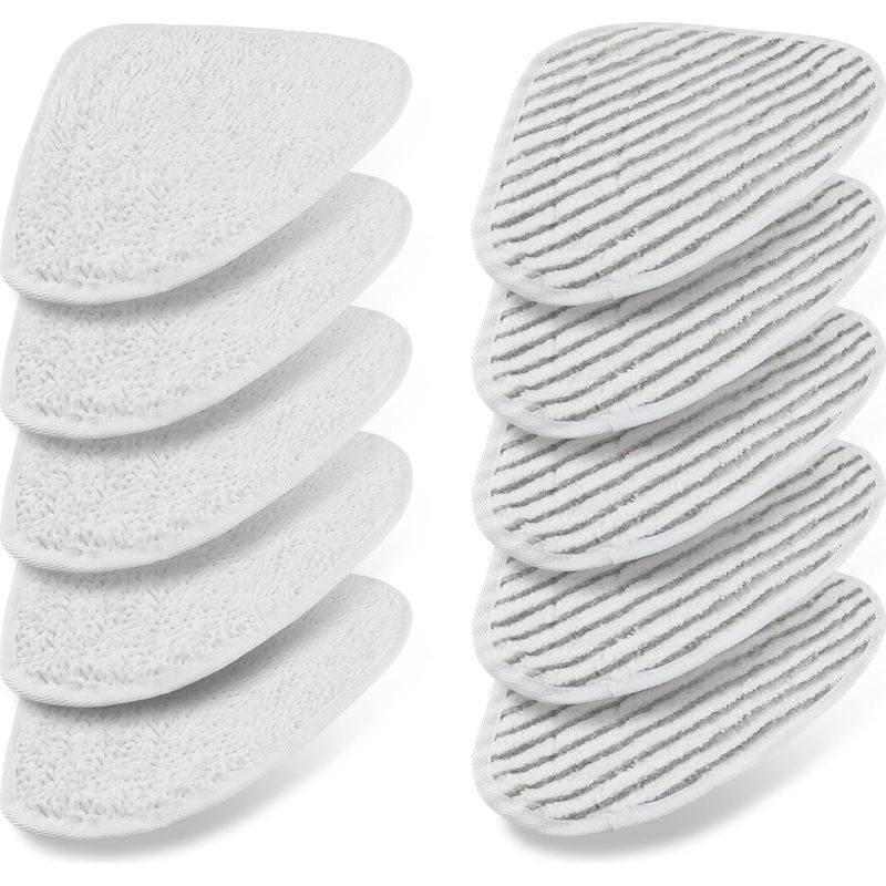 10 Pieces For Vileda Steam Steam Replacement Microfibre Kit, For Vileda Steam Cleaner & Vileda Steam Plus Accessory, For Removing Dirty Stains Keep Floor Clean