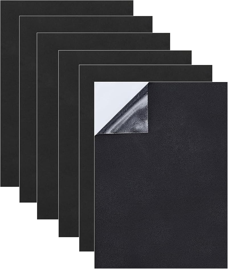 Packung Mit 6 Selbstklebenden Eva-schaumstoffplatten (20 X 30 Cm) – 3 Mm Dick, Ideal Zum Polstern, Für Diy-projekte Und Möbelgestaltung, Rutschfest Und Schalldämmend.