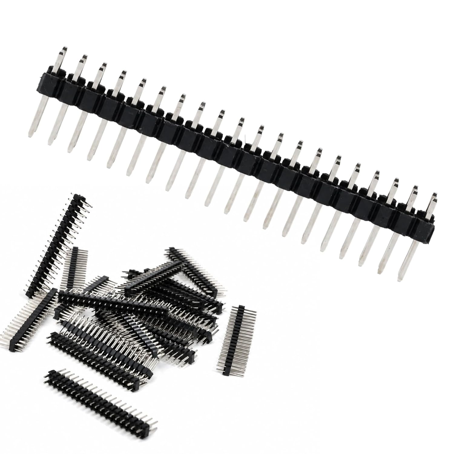 20 Zweireihige 2x20-polige 2,5-mm-leiterplattensteckverbinder Für Raspberry Pi, Lötbar, Für Diy-schaltungsprototypen