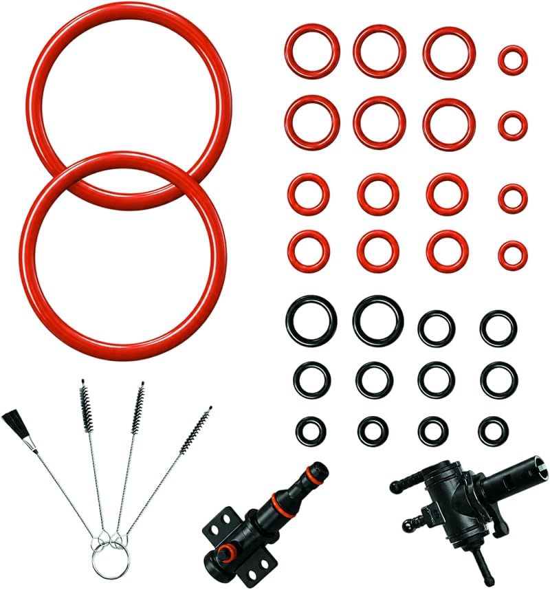 Packung Mit 30 O-ringen Für Kaffeemaschinen + 4 Bürsten – Kompatibel Mit Philips Und Saeco, Ventildichtungen, Dampfventil-trägergruppe, Ersatzteile Und Wartung