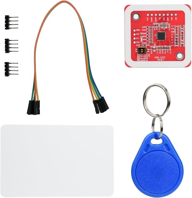 Pn532 Nfc-rfid-modul (1 Stück), Nfc-lesegerät Mit Spi-, I2c- Und Uart-schnittstellen, Rfid-chip, Kompatibel Mit Arduino, Esp32 Und Raspberry Pi, Lesegerät Für Elektronikprojekte