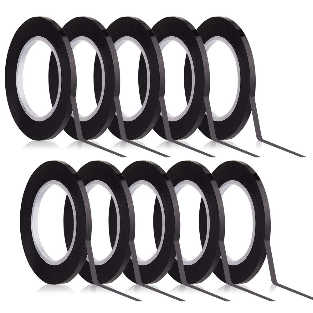 Kuuqa Kreidetafelklebeband, 3 Mm Breit, Für Verbände, Klebeband, 10 Rollen