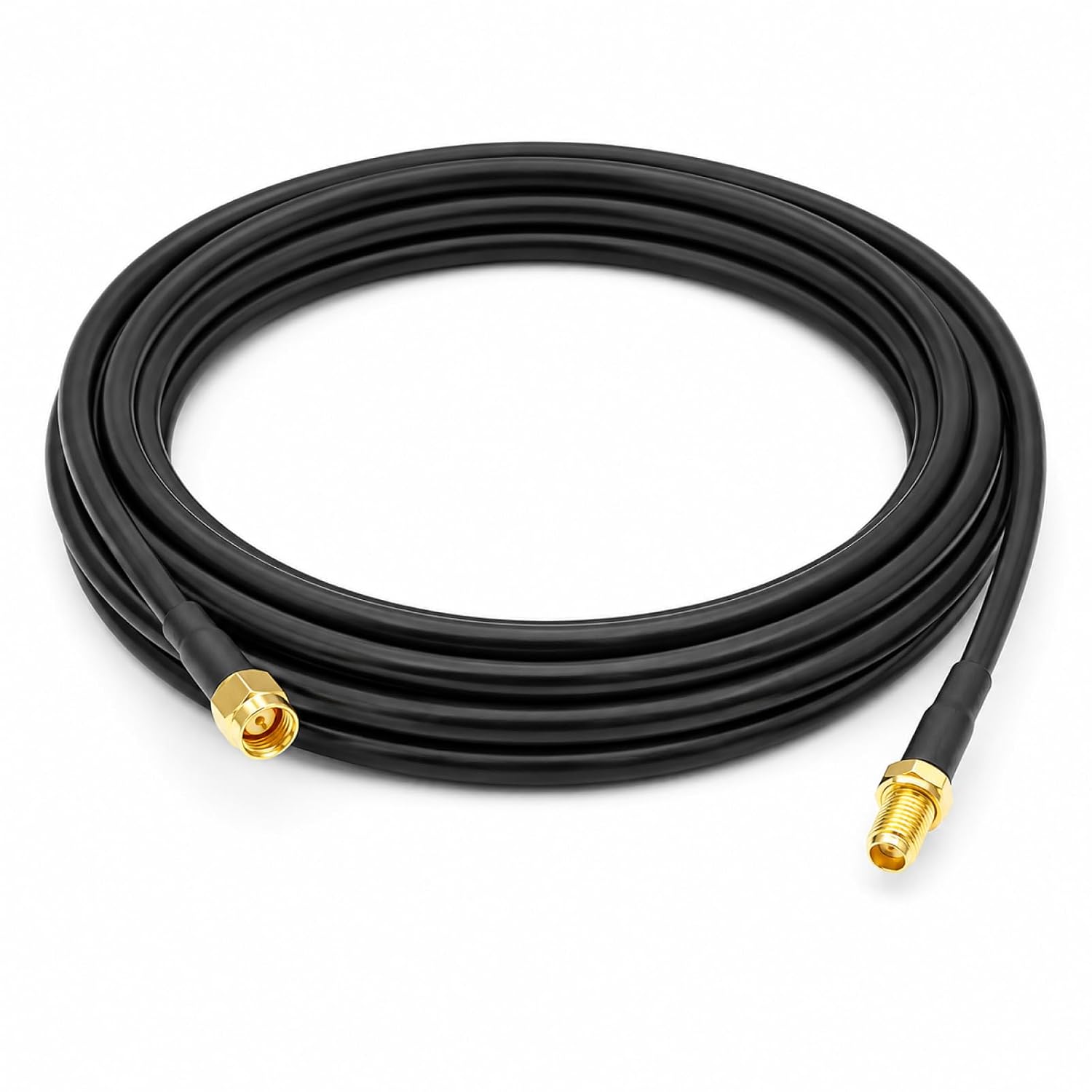 M Sma 4g Antennenverlängerungskabel – Rg174 Koaxialkabel (stecker/buchse) Für 5g Lte Router, Modem, Gps, Rtl-sdr, Amateurfunkgeräte, Überwachungskameras Und Iot-gateways