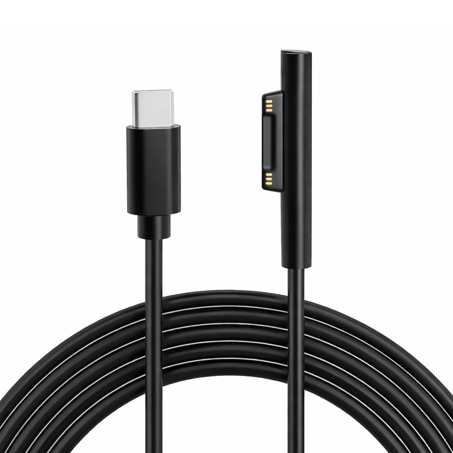 Ladekabel Für Microsoft Surface Pro 9/surface Pro 8/surface Pro 7/6/5/4/3, Surface Laptop, Surface Go Und Surface Book, Mit Ptc-schutz Und Strapazierfähiger Nylonummantelung, 1,8 M Länge