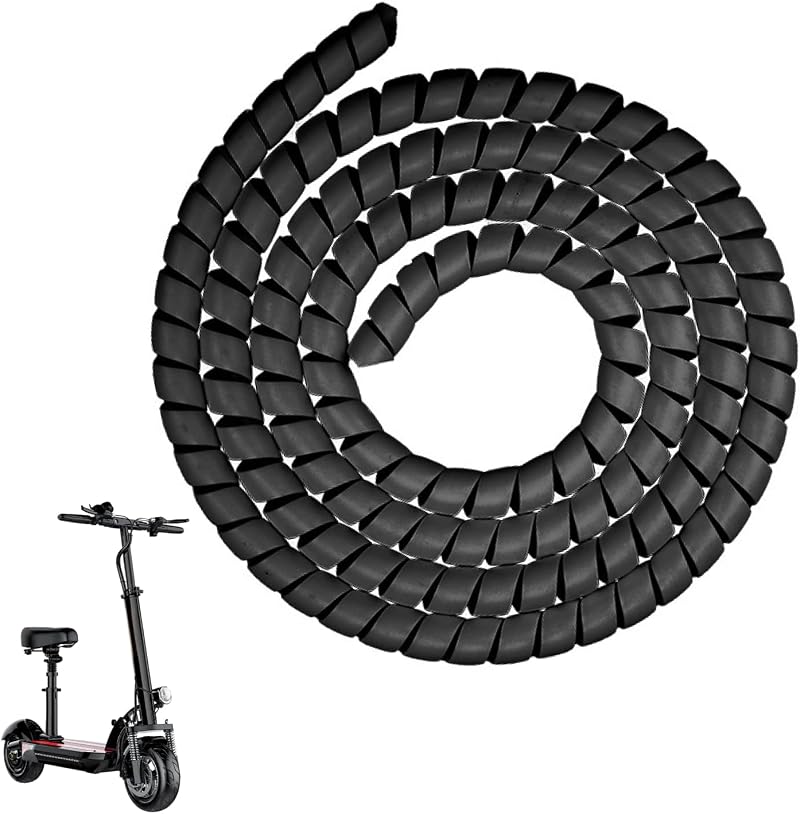 Spiralkabelschutzhülle, 200 Cm, Flexibler Kabelschutz, Kabelschutz Für Xiaomi M365/pro Elektroroller, Robuste Kabelorganisation