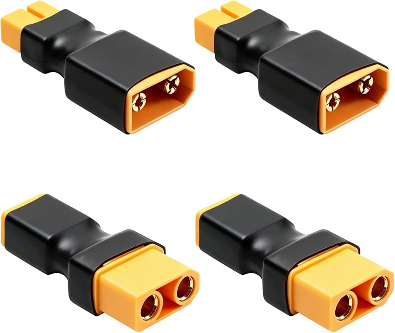 Xt60-auf-xt90-adapter (stecker Auf Buchse) Für Rc-akkus, Lipo-akkus, Drohnen Und Modellautos.