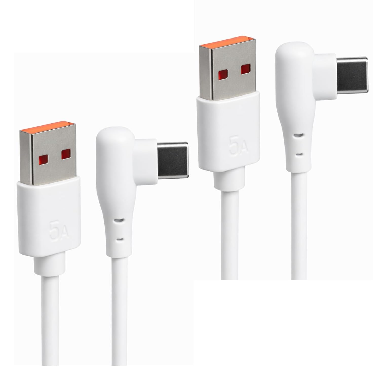 2er-pack Usb-c-schnellladekabel, 120 W, 6 A, Für Xiaomi, 90°-winkelstecker, Kompatibel Mit Xiaomi 120-w-ladegerät, Mi 15/14/13/12/11, Redmi Note 14/13/12/11, 1 M + 2 M