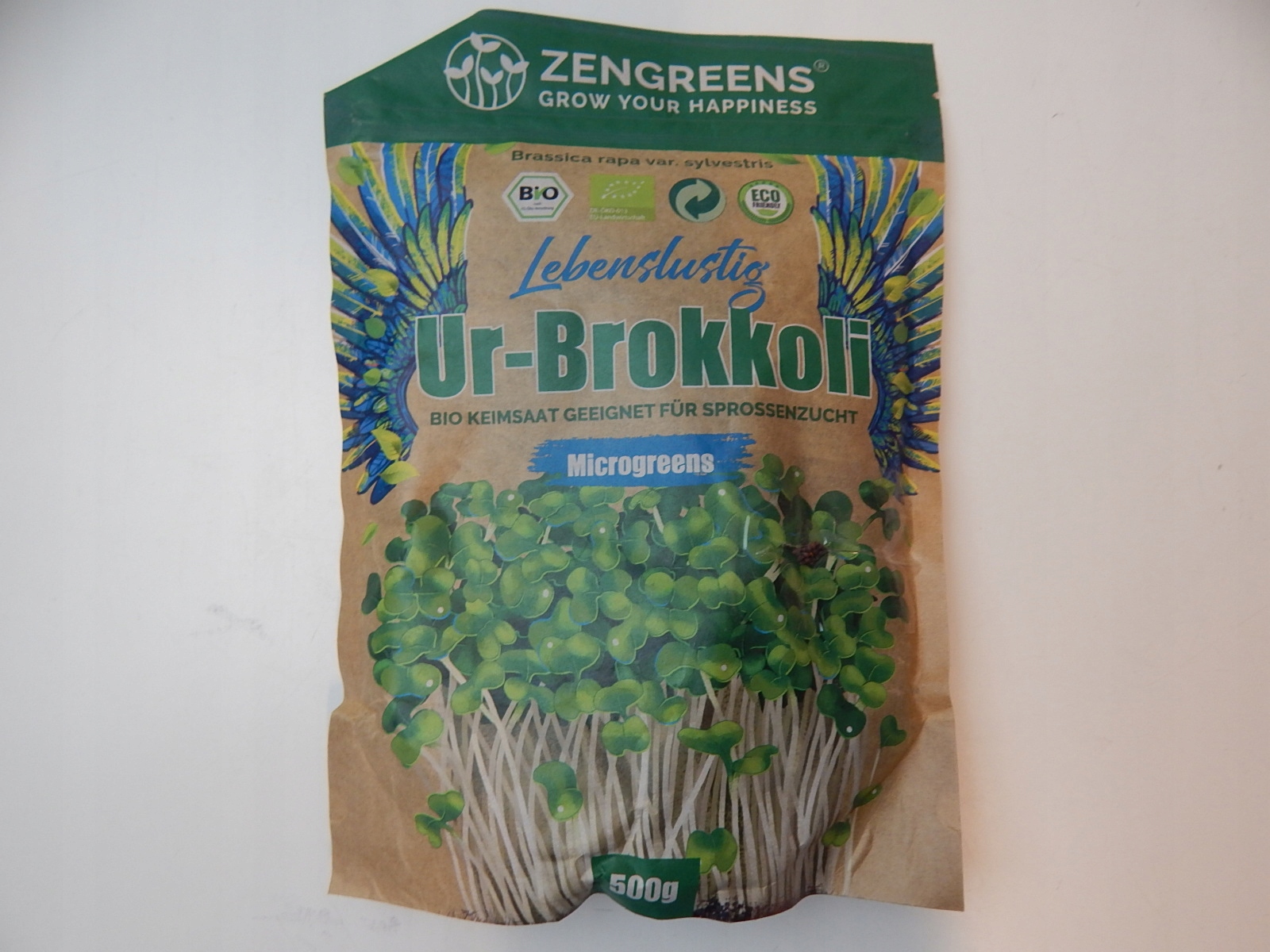 Samen Zingreens Brassica Rapa Var. Sylvestris Würziger Geschmack Reich An Sulforaphan