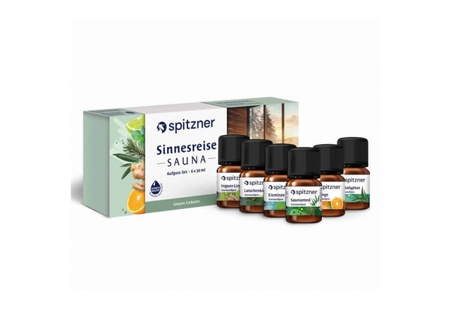 Saunaaufguss-set Sinnesreise 6x 30ml Aufguss-set Mit Geschenkbox - Spitzner