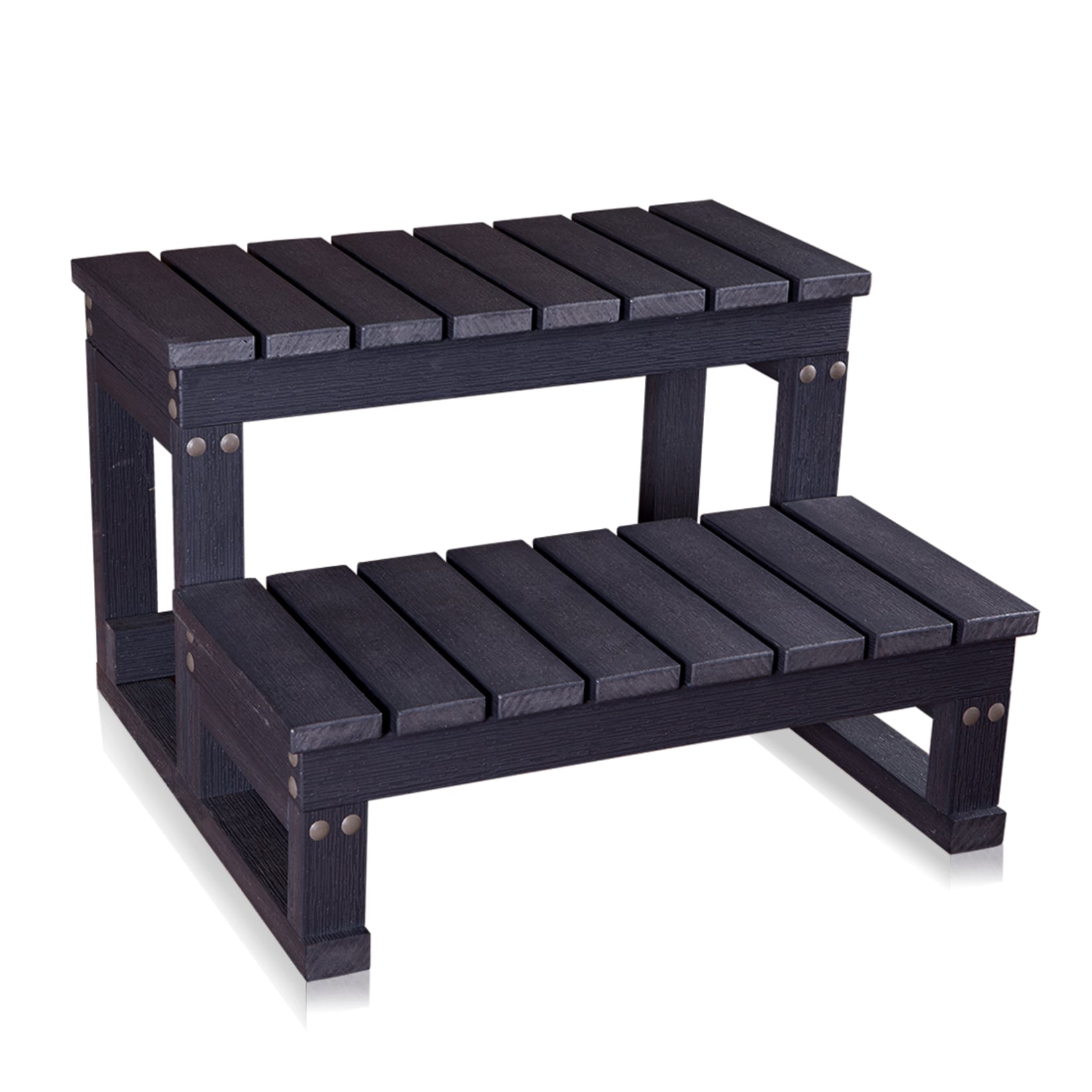 TroniTechnik WPC Aussentreppe Treppe für Outdoor Whirlpools