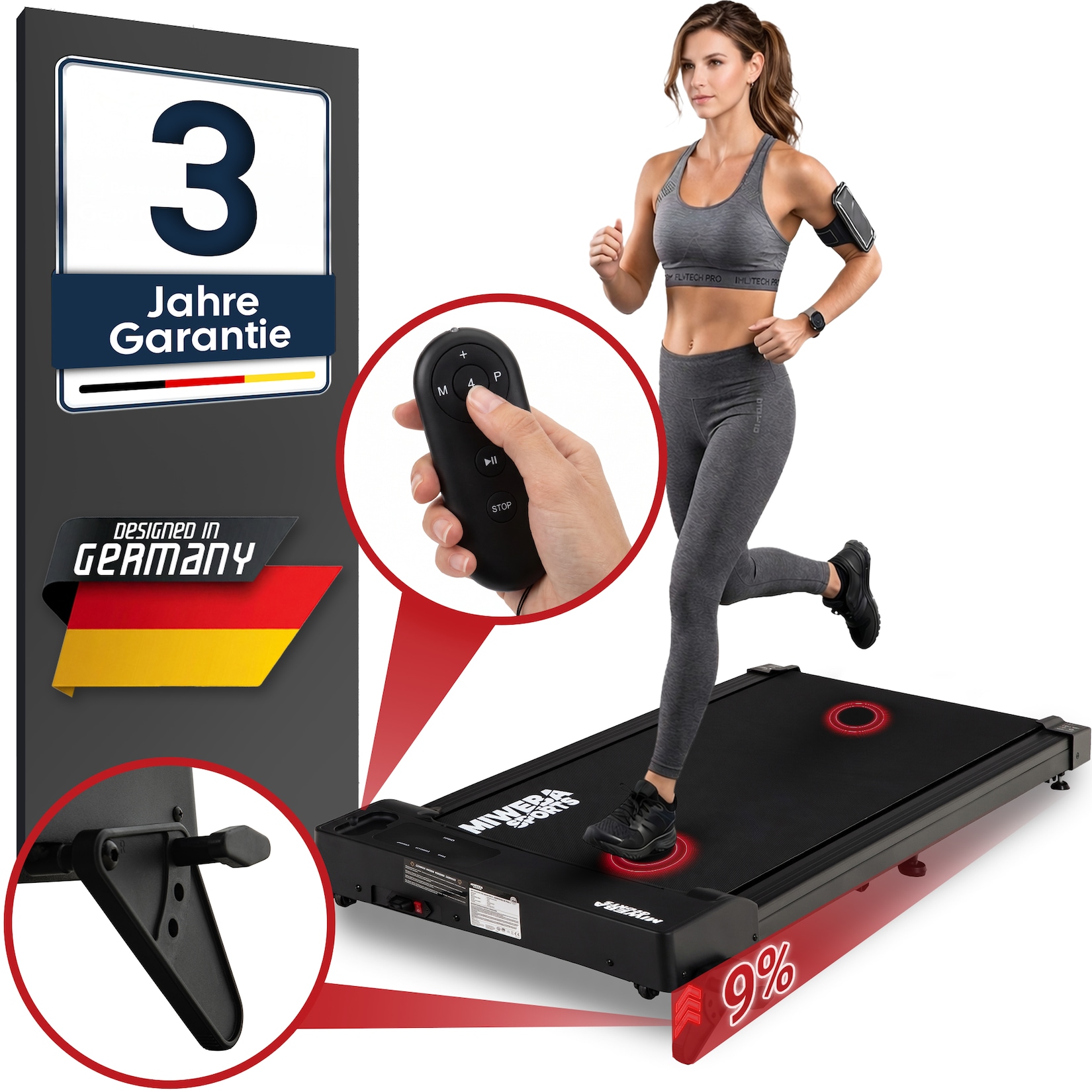 Miweba Sports Walking Pad WP80