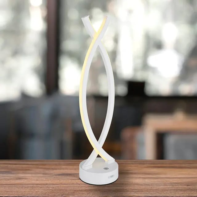 Wohnzimmerlampe Tischleuchte Beistellleuchte Led Touchdimmer Weiß Akku