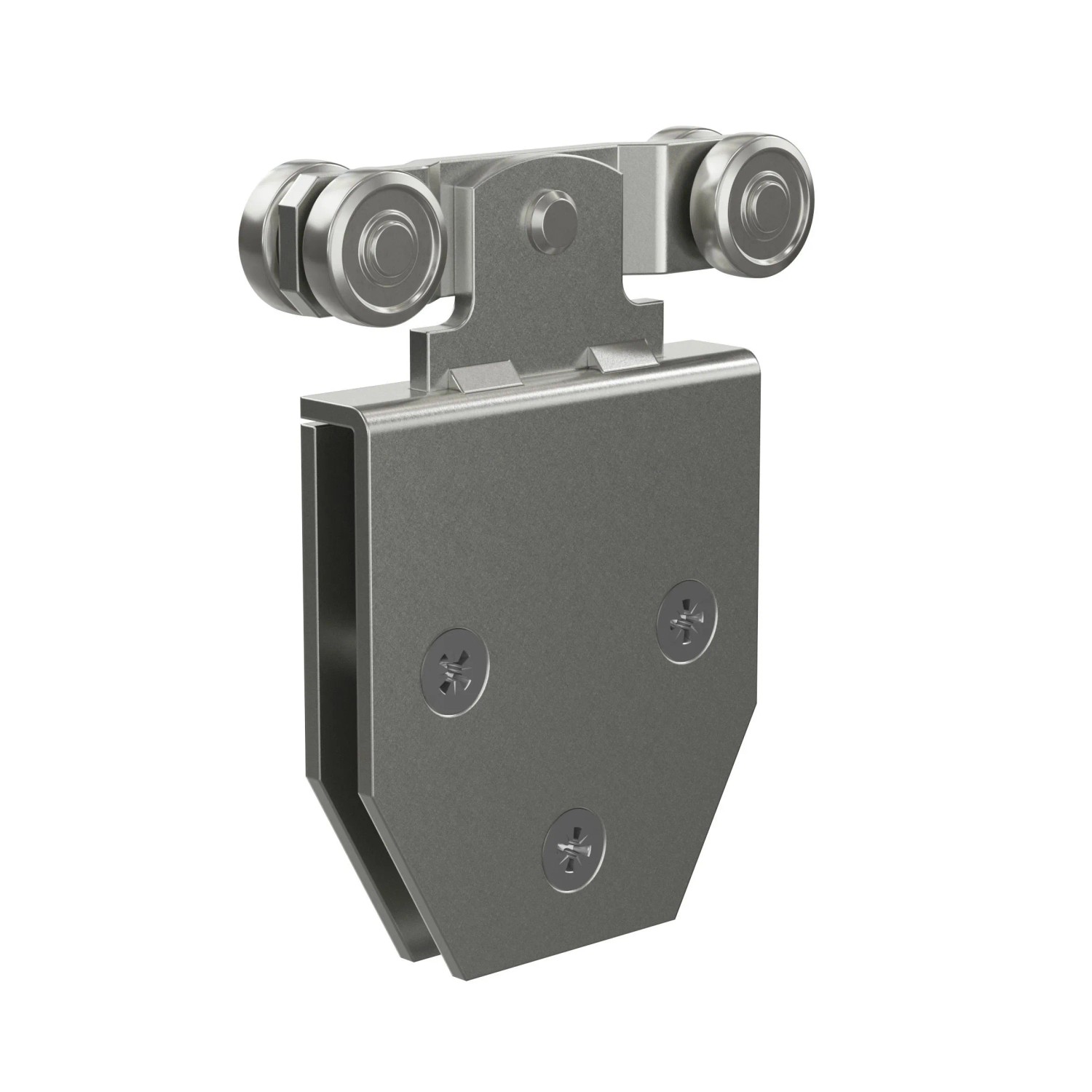 FeNau Doppelrolle Für Platten Schiebetor MEA Gr. 1 Verzinkt Ø 28 mm 10337110
