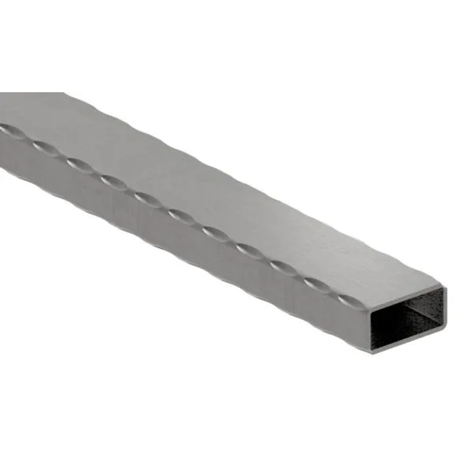 FeNau Rechteckrohr Gehämmert 40x20x2 mm 6000 mm Stahl S235JR Roh