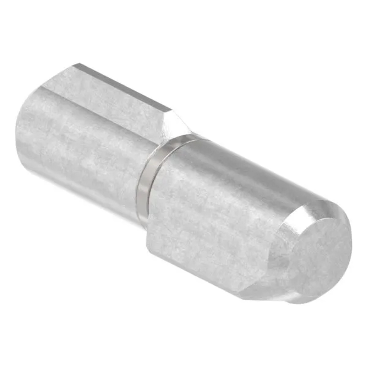 FeNau Anschweißband Edelstahl V2A L 40 mm Außen Ø 10 mm Bolzen Ø 6 mm Mit Festem Stift