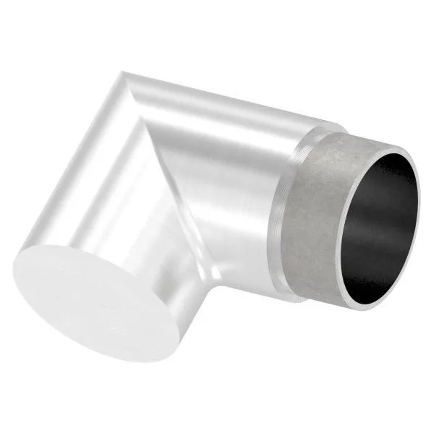 FeNau Endbogen V2A Für Rohr Ø 48,3 X 2,0 mm 90 Grad Steck