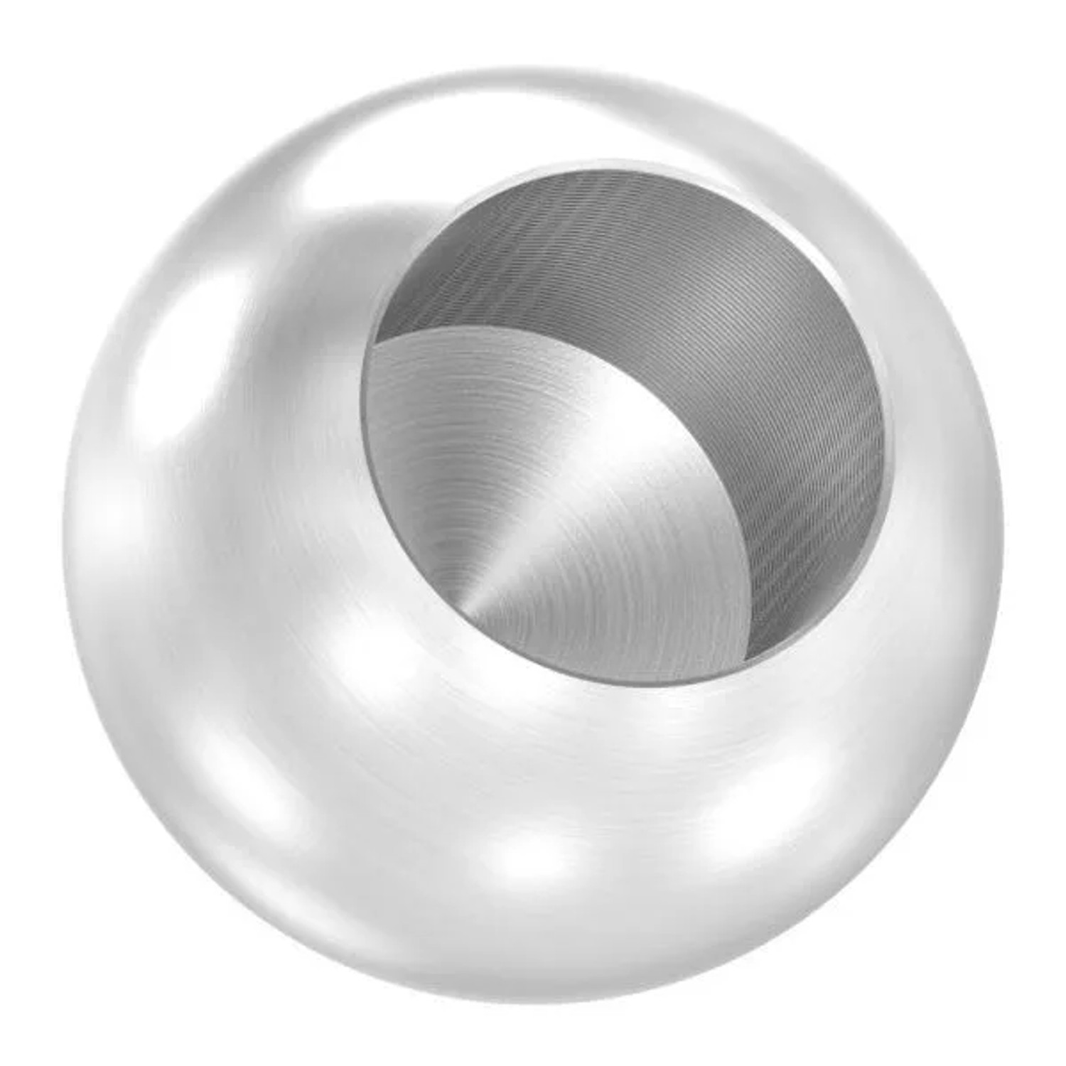 FeNau Kugel Ø 25 mm Mit Sackloch 14,2 mm V2A