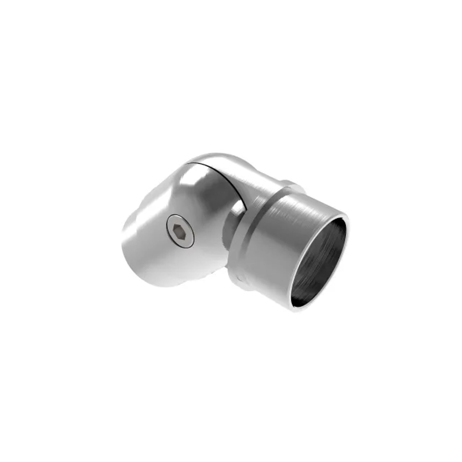 FeNau Gelenkverbinder V2A Für Rohr Ø 48,3 X 2 mm Verstellbar 90 Grad