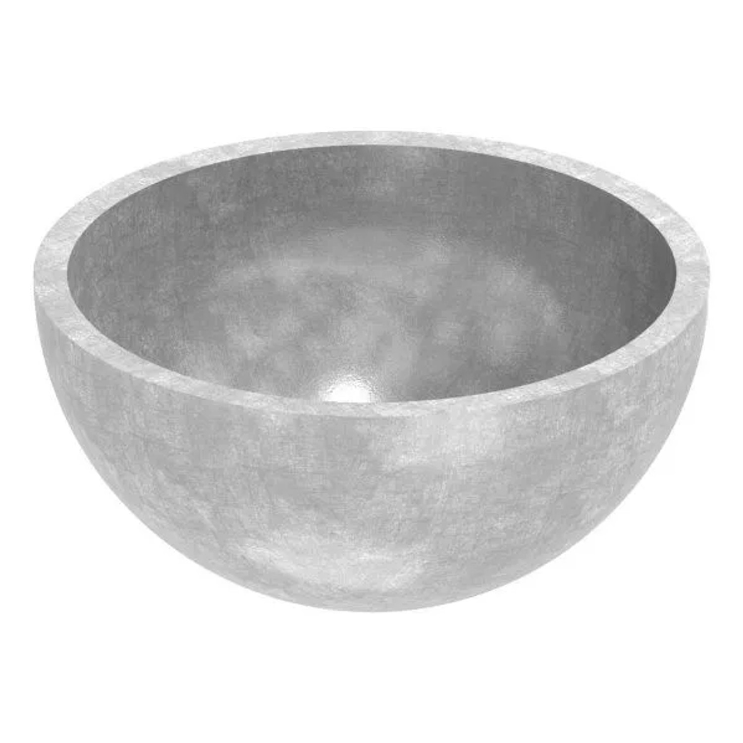 FeNau Halbhohlkugel Ø 40x2,0 mm V2A Ungeschliffen