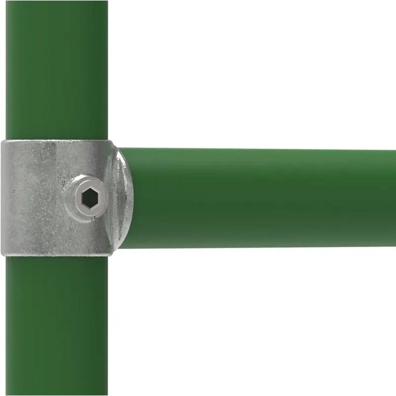 FeNau Rohrverbinder Drehstück Ø 48,3 mm 1 1/2 Zoll Temperguss Verzinkt 147D48