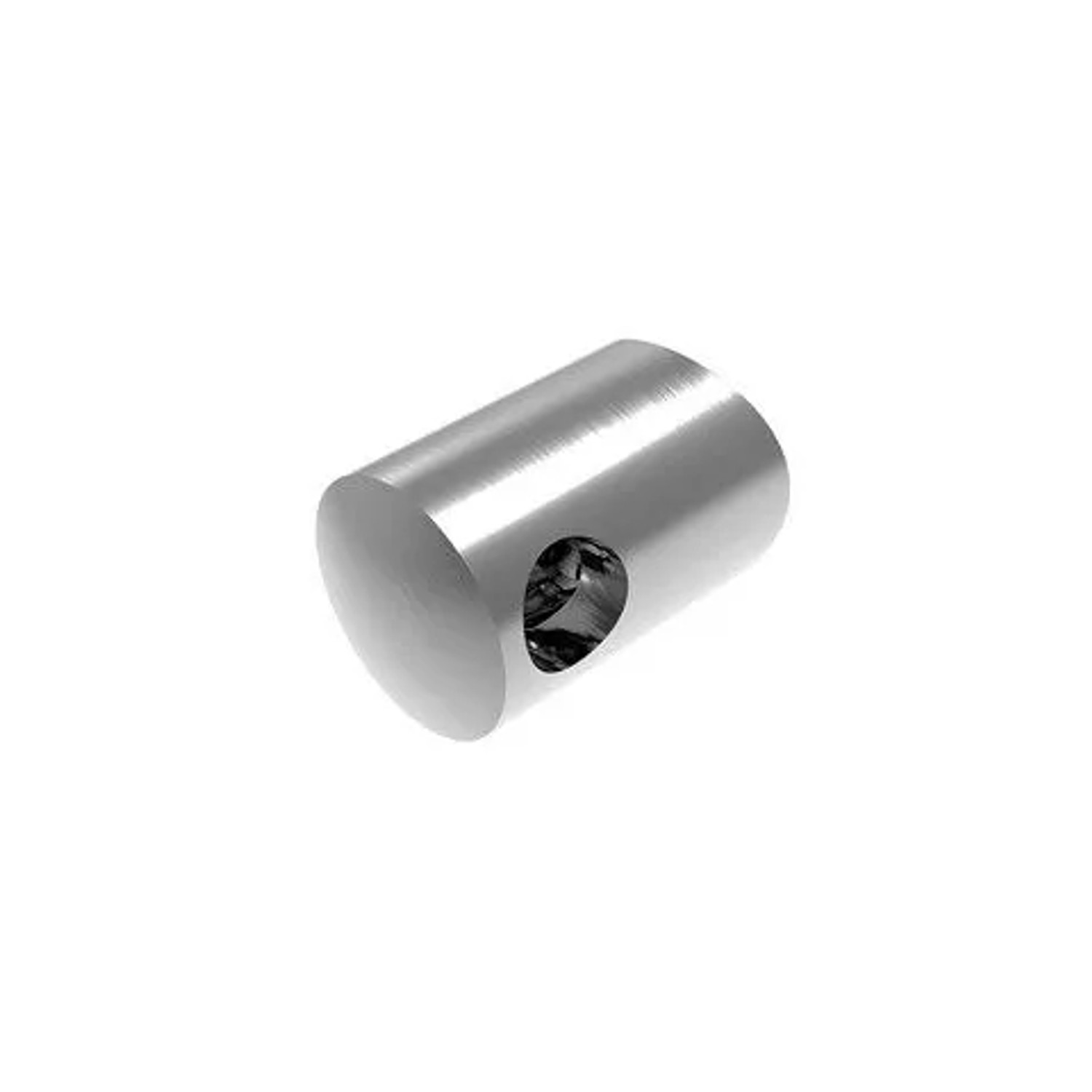 FeNau Querstabhalter V2A Edelstahl Ø 22 mm Anschluss 33,7 mm Für Rundstäbe 10 mm