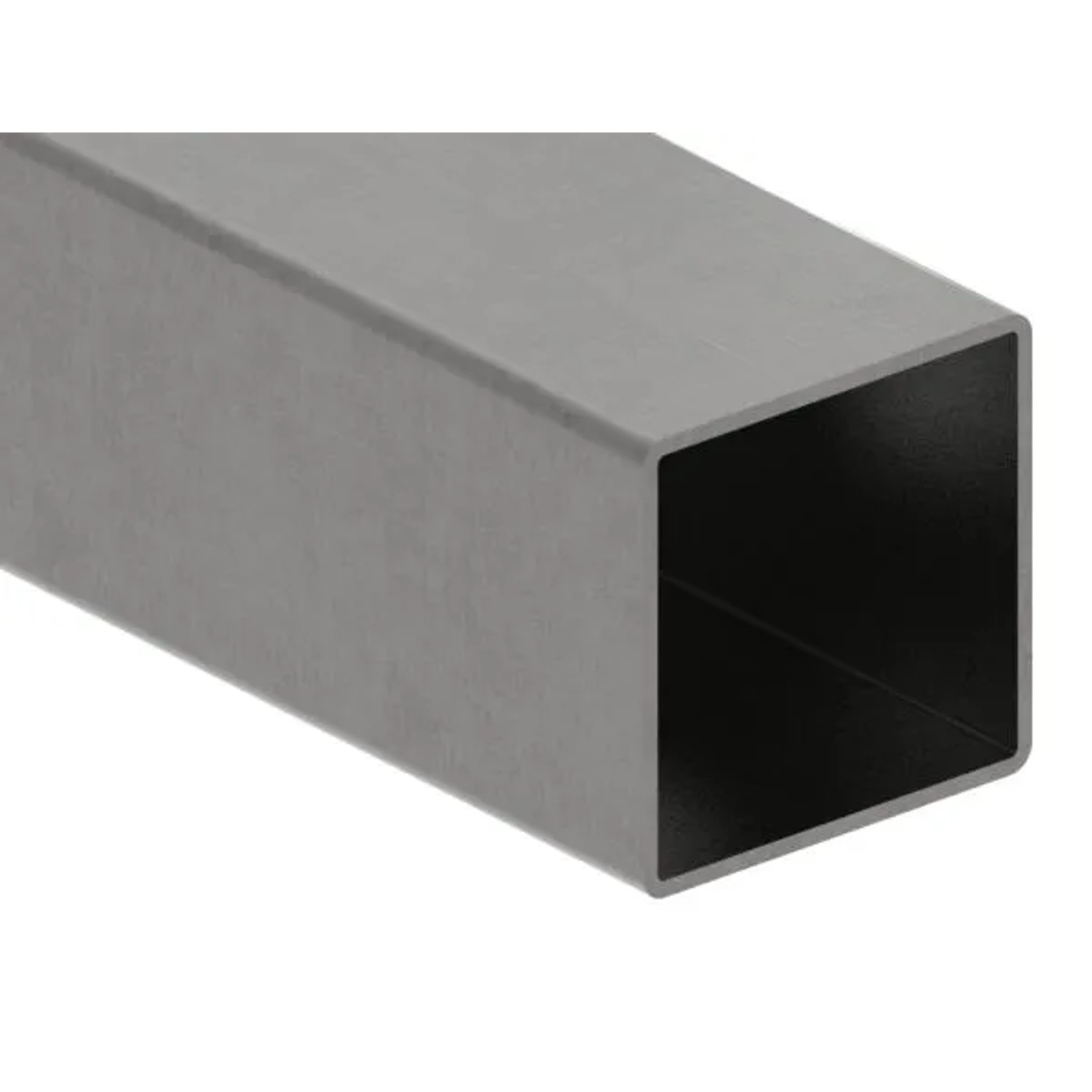 FeNau Quadratrohr Maße 80x80x3 mm Länge 6000 mm Stahl S235JR Roh