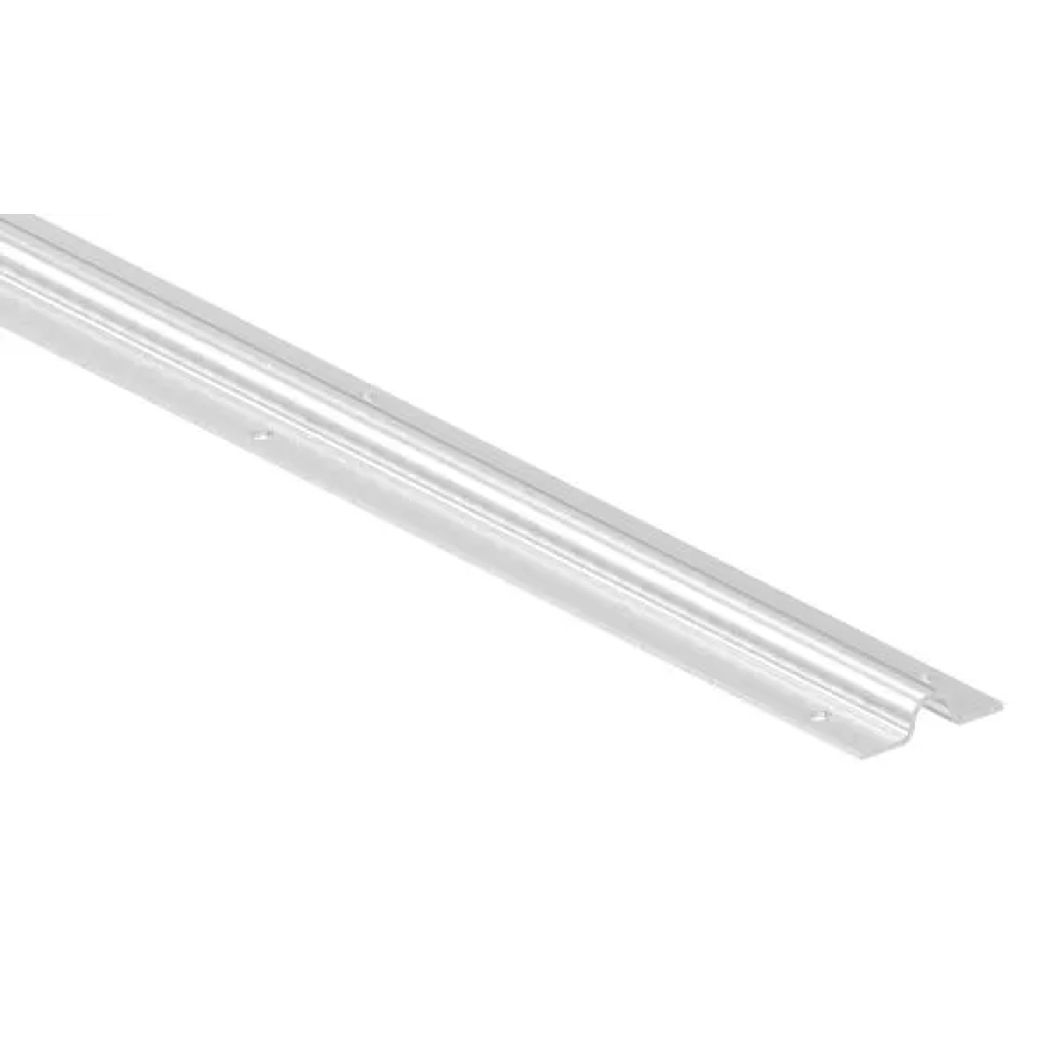 FeNau Laufschiene Zum Aufschrauben Edelstahl V4A L 2000 mm Ø Oben 19 mm