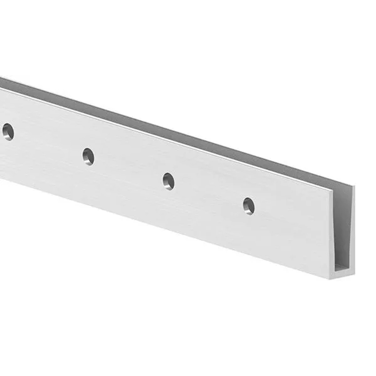 FeNau Alu-Profil KOMPAKT Länge 3000 mm Seitliche Montage Aluminium