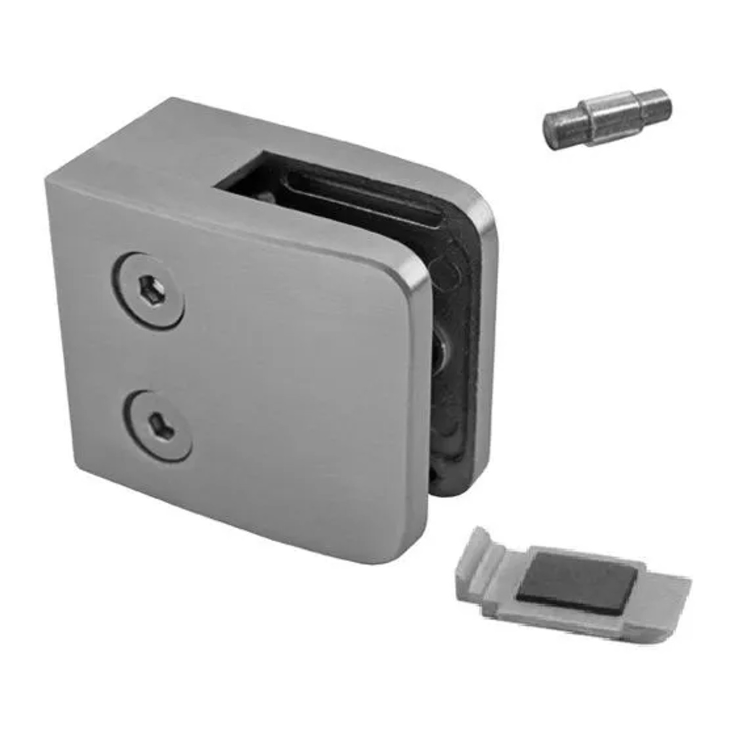 FeNau Glasklemme 52x52x32 mm Für Flachen Anschluss V4A