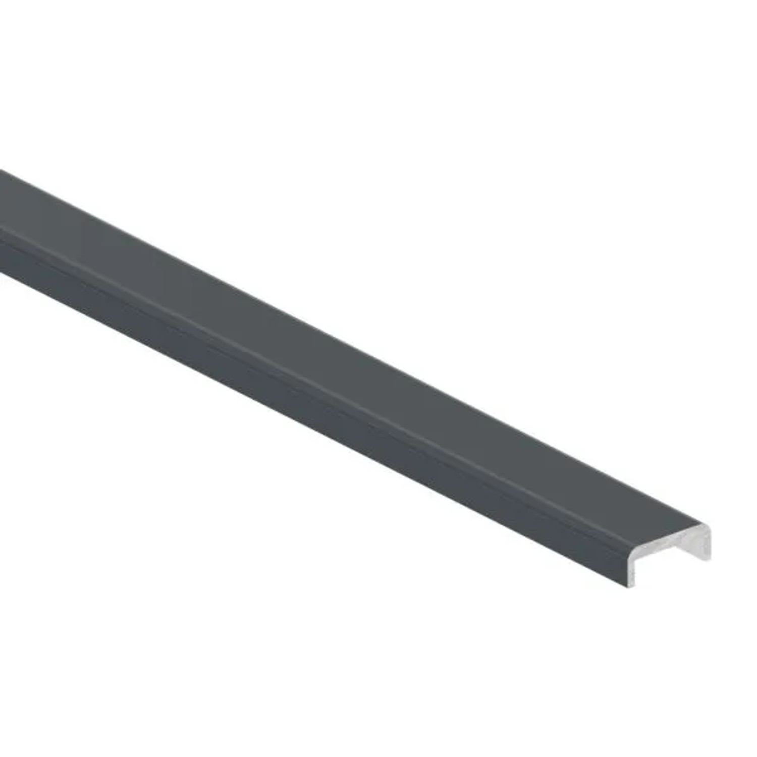 FeNau Glaskantenschutz Aluminium Für Glas 10,00-11,52 mm L 6000 mm RAL 7016