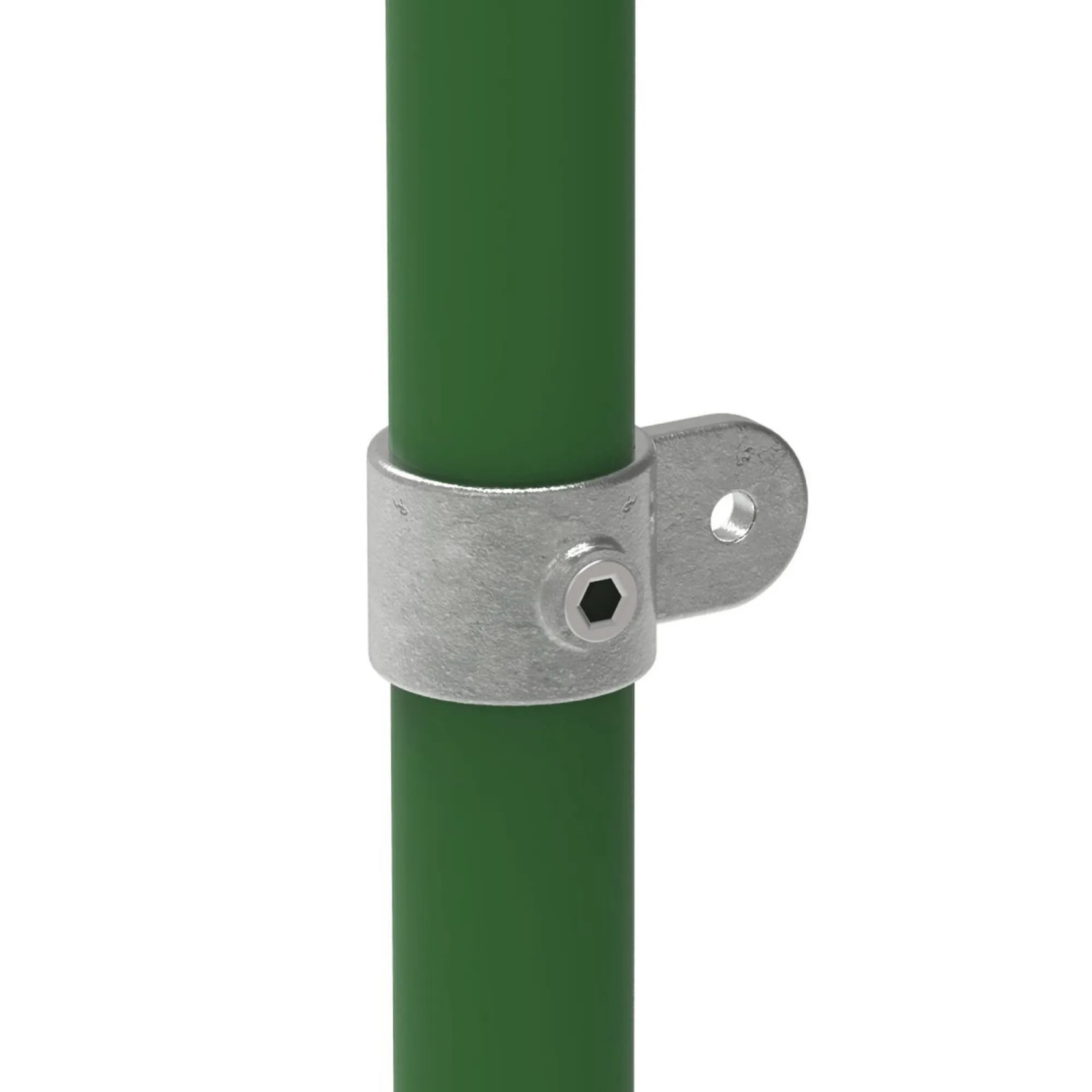 FeNau Rohrverbinder Gelenkauge Einfach Ø 26,9 mm 3/4 Zoll Temperguss Verzinkt 173MA27