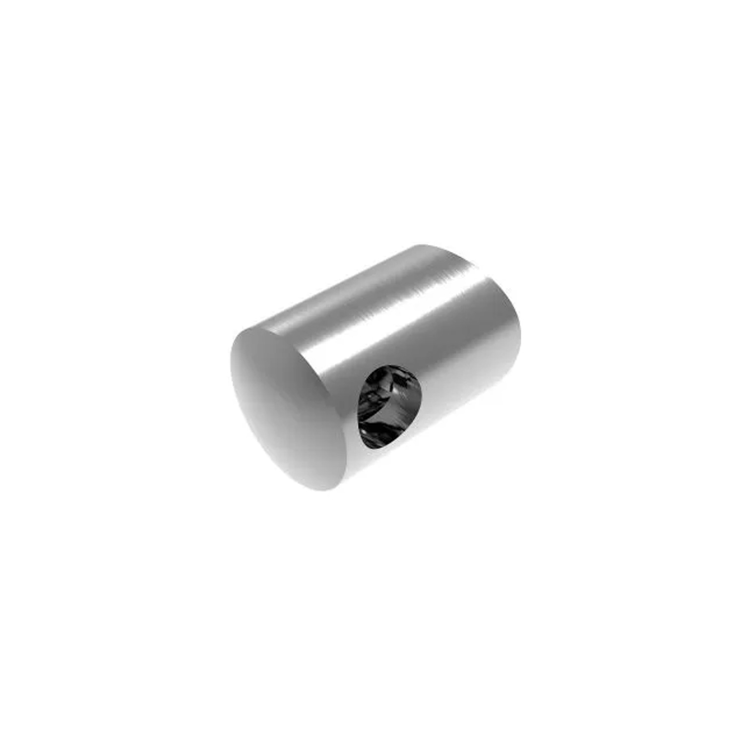 FeNau Querstabhalter V2A Für Rohr 42,4 mm Für Stab 10 mm Geschliffen