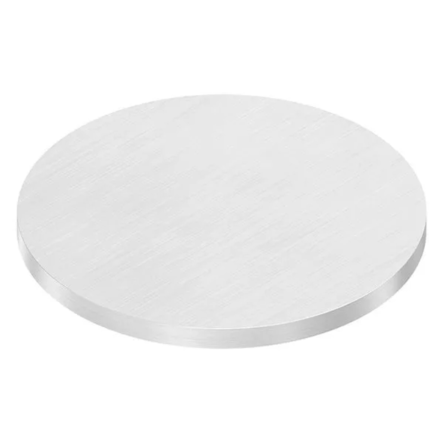 FeNau Ronde Maße Ø 100x6 mm Mit Längsschliff V2A