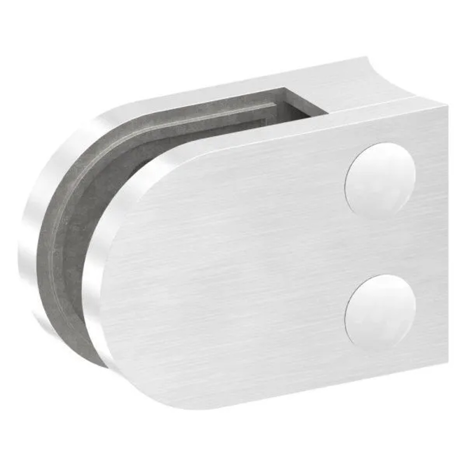 FeNau Glasklemme 63x45x28 mm AbZ Für Anschluss Ø 60,3 mm V2A