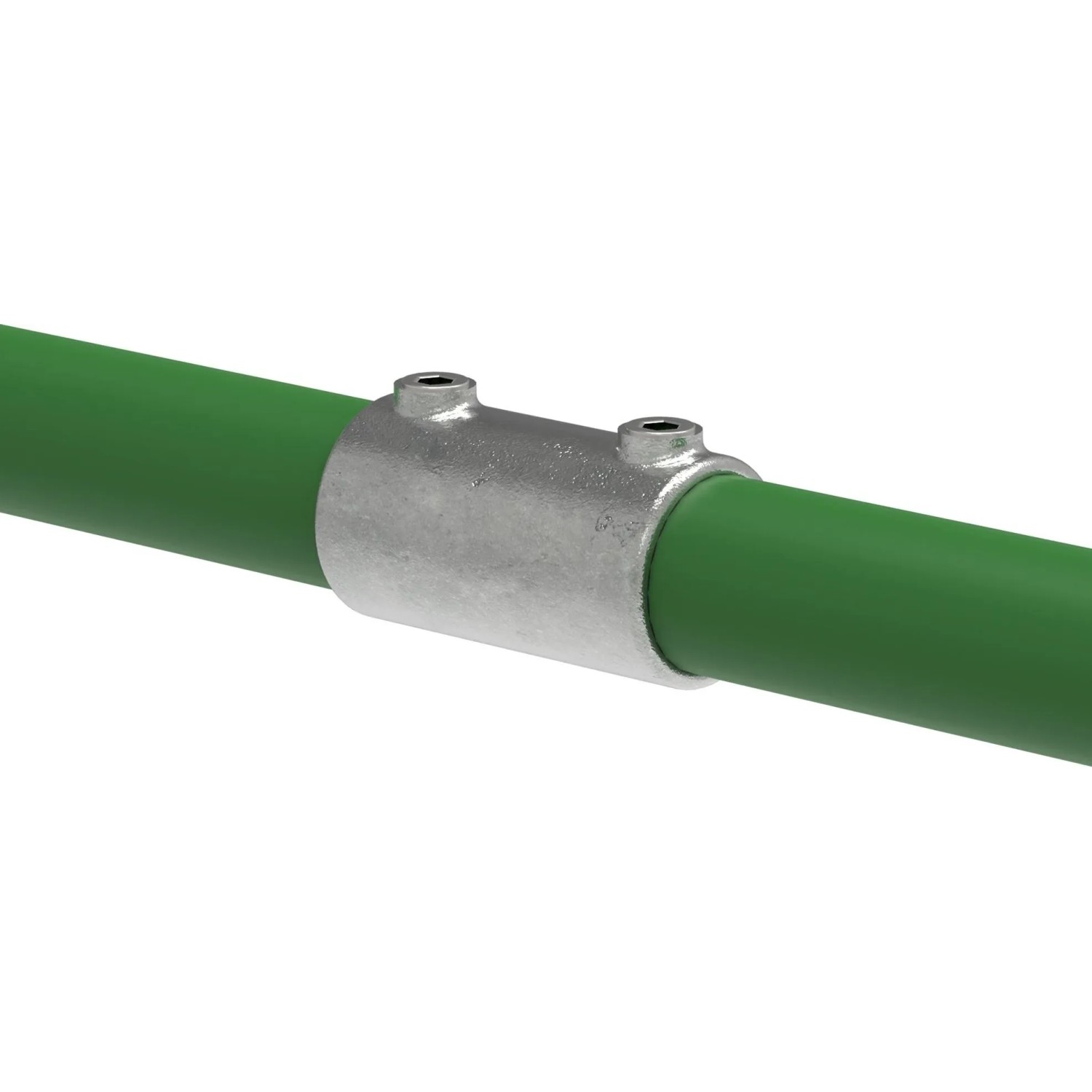 FeNau Rohrverbinder Verlängerungsstück Außen Ø 33,7 mm 1 Zoll Temperguss Verzinkt 149B34