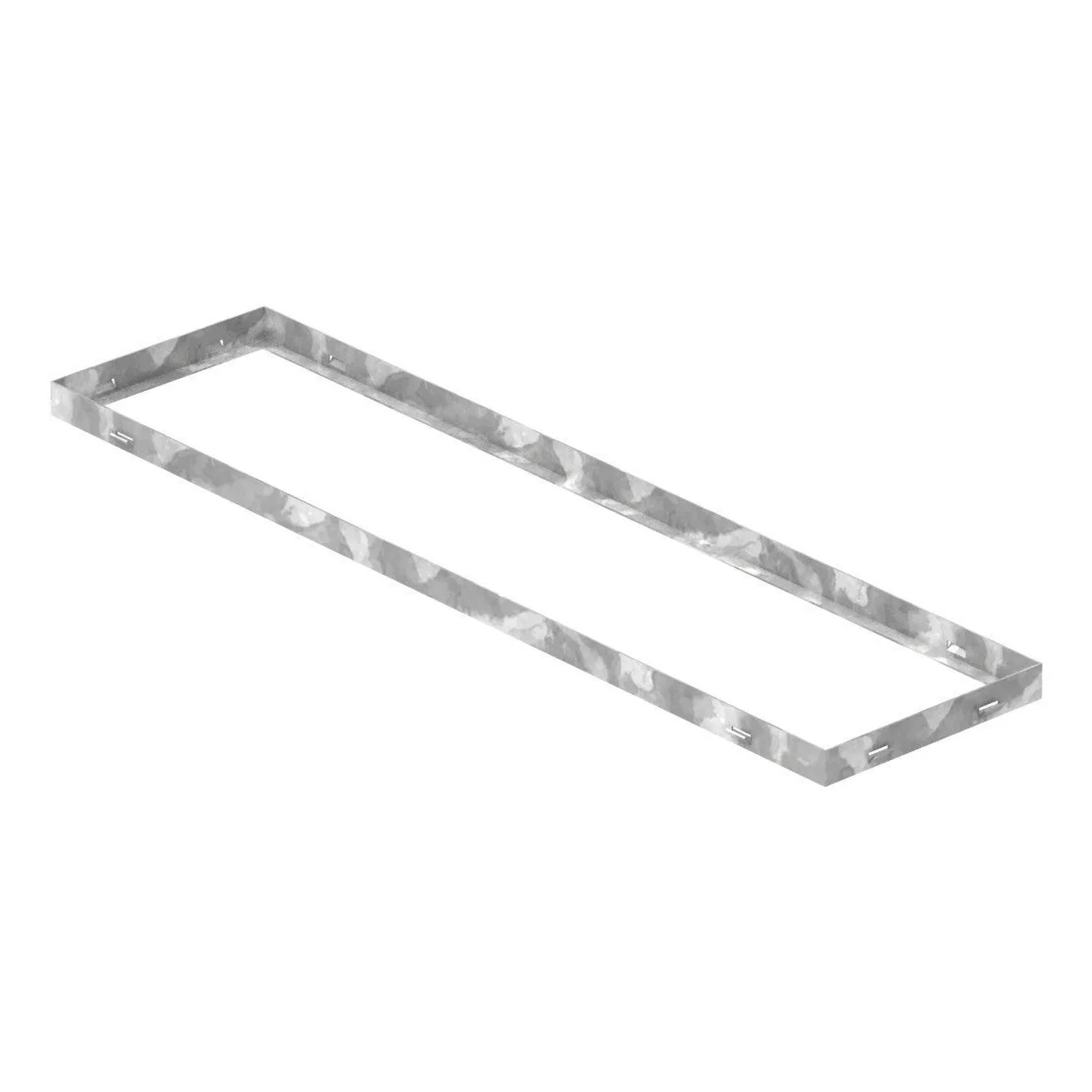 FeNau Zarge Maße 250x1000x33 mm Für Rosthöhe 30 mm Aus S235JR St37-2 Bandverzinkt