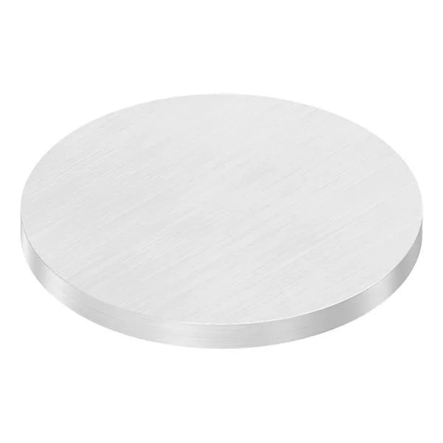 FeNau Ronde Maße Ø 80x6 mm Mit Längsschliff V4A