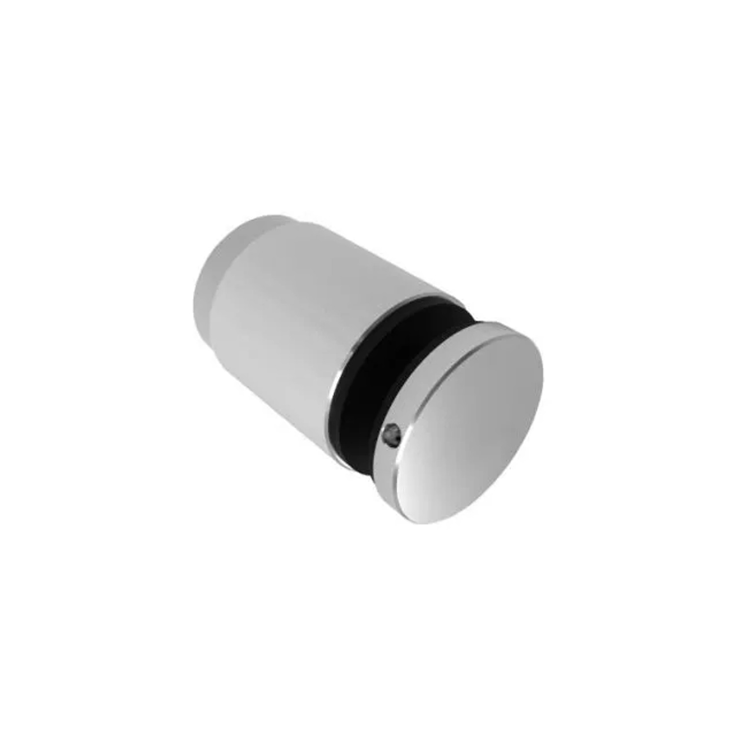 FeNau Punkthalter Edelstahl V2A RAL 9005 Für Glas 8,00-17,52 mm Wandabstand 42-47mm